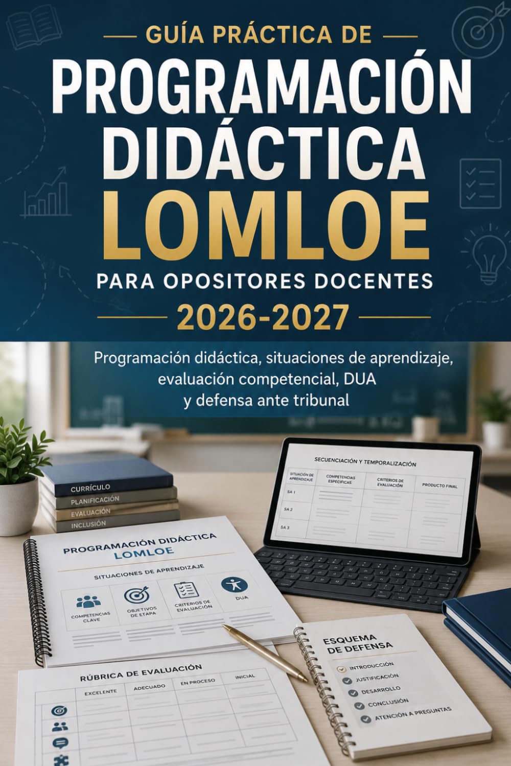 Guía de Programación Didáctica LOMLOE 2026-2027: Ingeniería inversa del tribunal: de la teoría pedagógica a la evidencia de desempeño que gana oposiciones