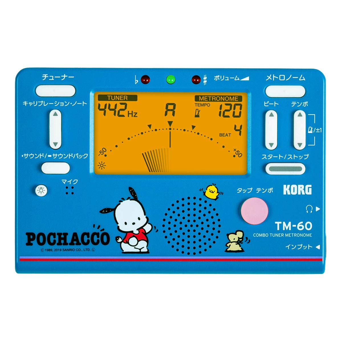 Amazon.co.jp: KORG TM-60-SPC チューナー メトロノーム ポチャッコ