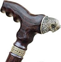 Vista 1 de Bastón de madera personalizado para hombres y mujeres de moda - búho - Bastón de madera con estilo bastones de madera elegante