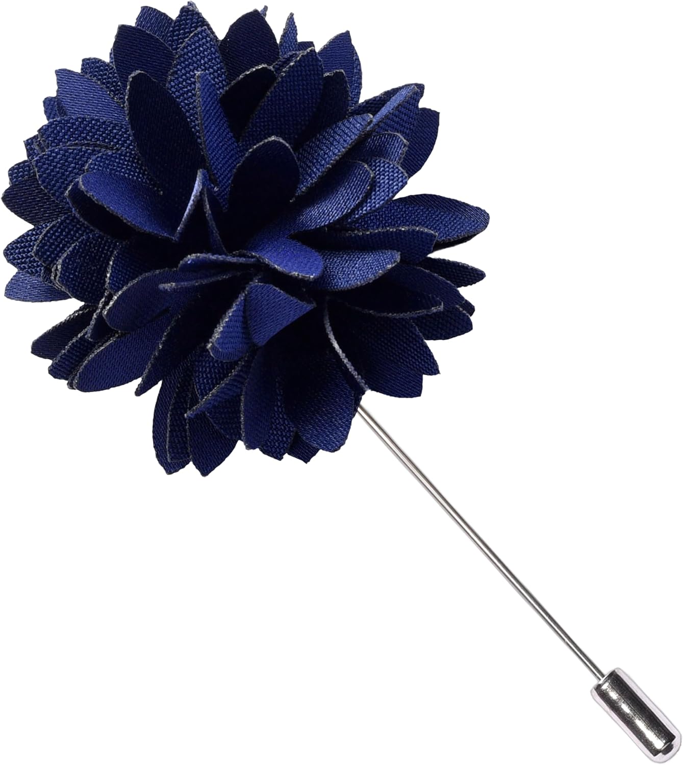 Branduce 3.15"(8cm) Mens Tie and Lapel Pin Solid Necktie Handkerchief Tie Clip Set for Men - Image 3