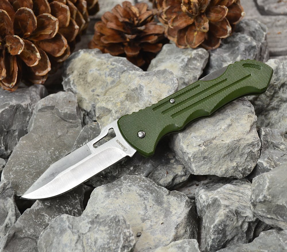 Albainox 18024 Navajas, Unisex Adulto, Verde, Única