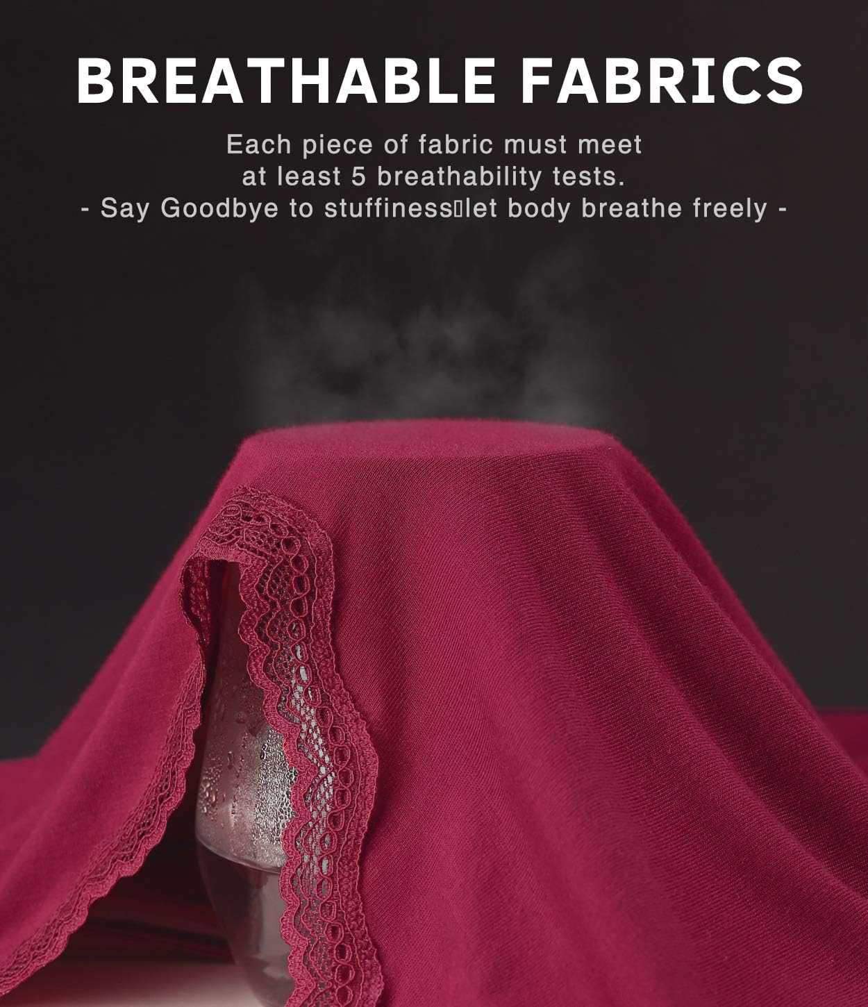 Rosyline V Neck Camisoles for Women Adjustable Lace Cami Undershirt Spaghetti Strap Lace Tank Tops - Image 4