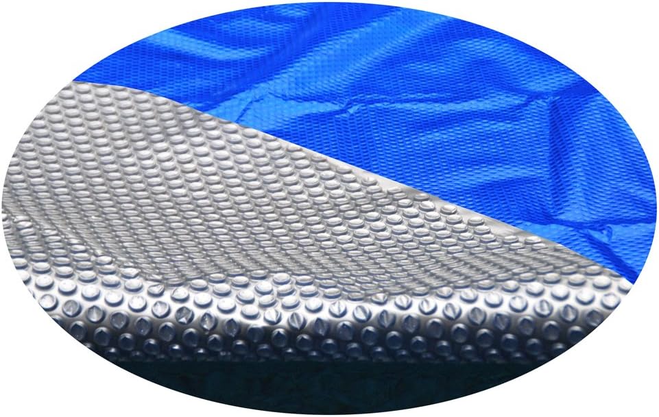 MidWest Canvas SC-BS-000023 Space Age 16 by 32-Feet Oval Above Ground Solar Cover, Blue/Silver