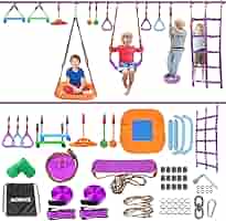 Amazon.com: AOBOTE Ninja Warrior Obstacle Course for Kids