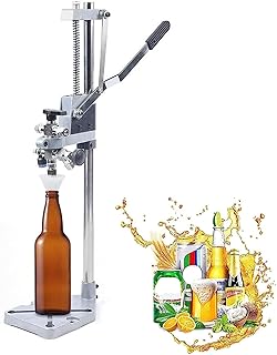 Manuelle Flüssigkeitsfüllmaschine, Gegendruck-Flaschenfüllmaschine, höhenverstellbar nach Oben und unten und Stützflaschen mit einem Innendurchmesser von 10 mm bis 50 mm, für Wein-/Bier-/Getränkefl