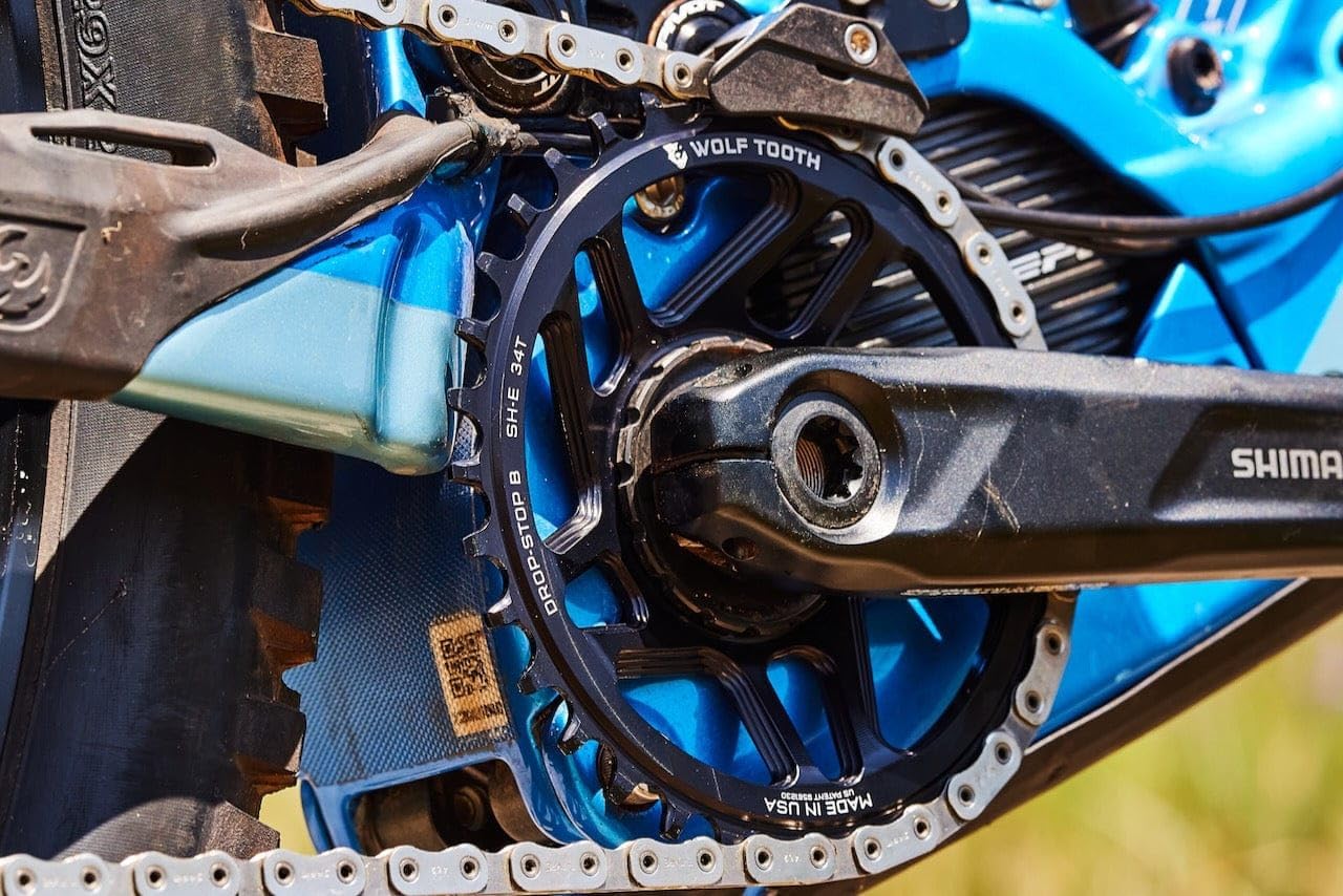Wolf Tooth Components Shimano E-Bike Chainring Drop-Stop B