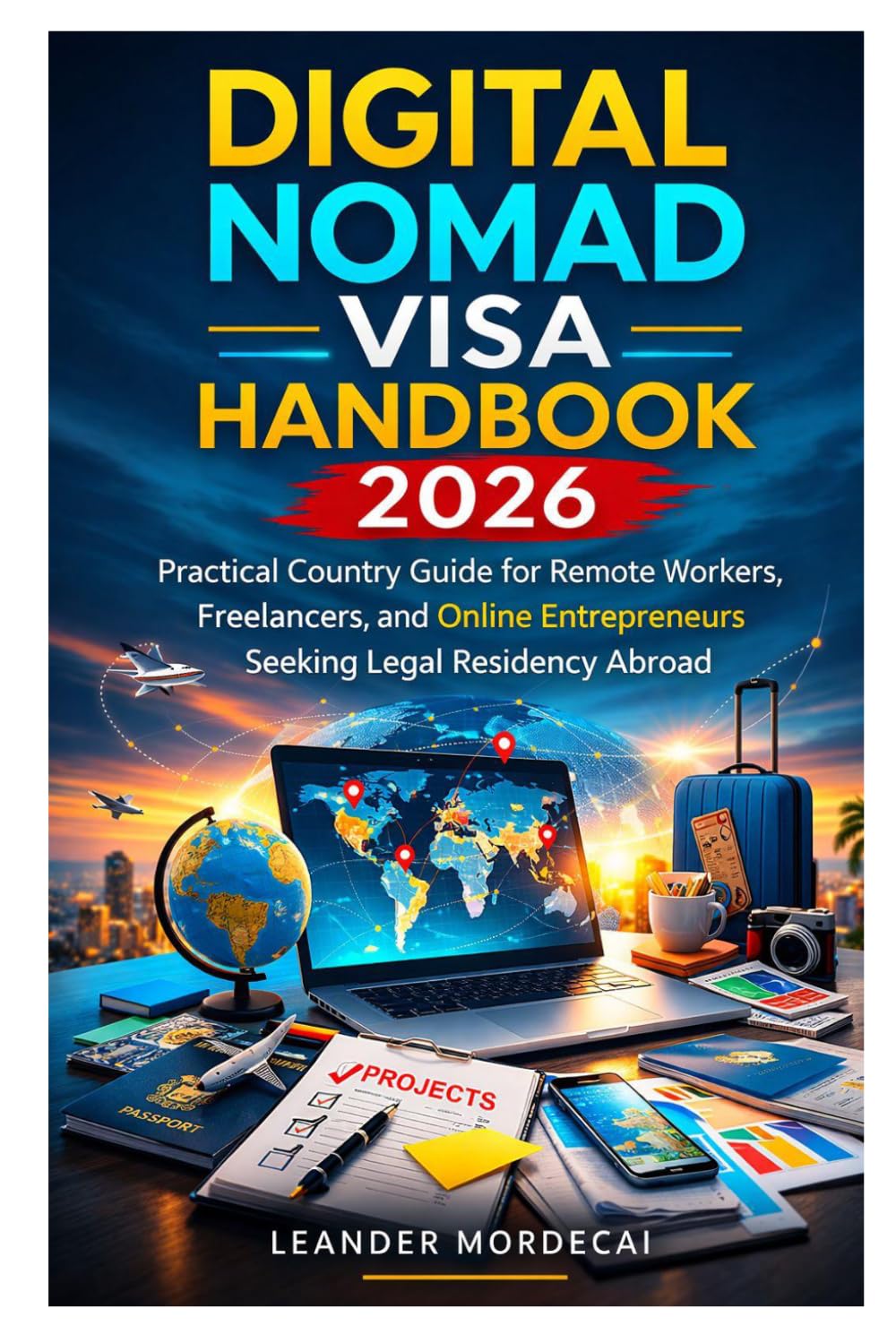 DIGITAL NOMAD VISA HANDBOOK 2026: Practical Country Guide for Remote Workers, Freelancers, and Online Entrepreneurs Seeking Legal Residency Abroad