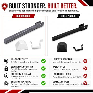 Safety Prop Arm Kit for Dump Bed System
