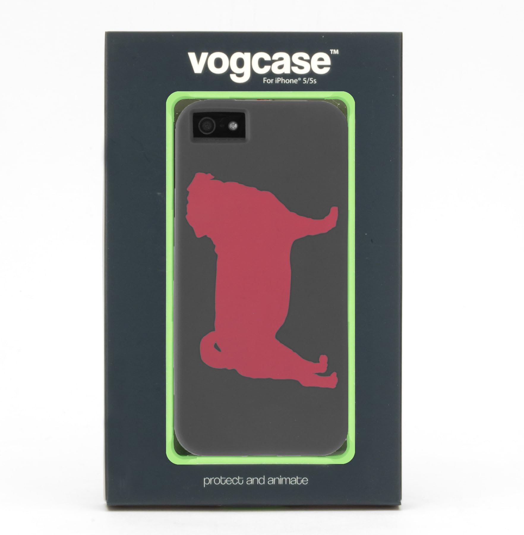 Vogcase Pug iPhone 5 Case
