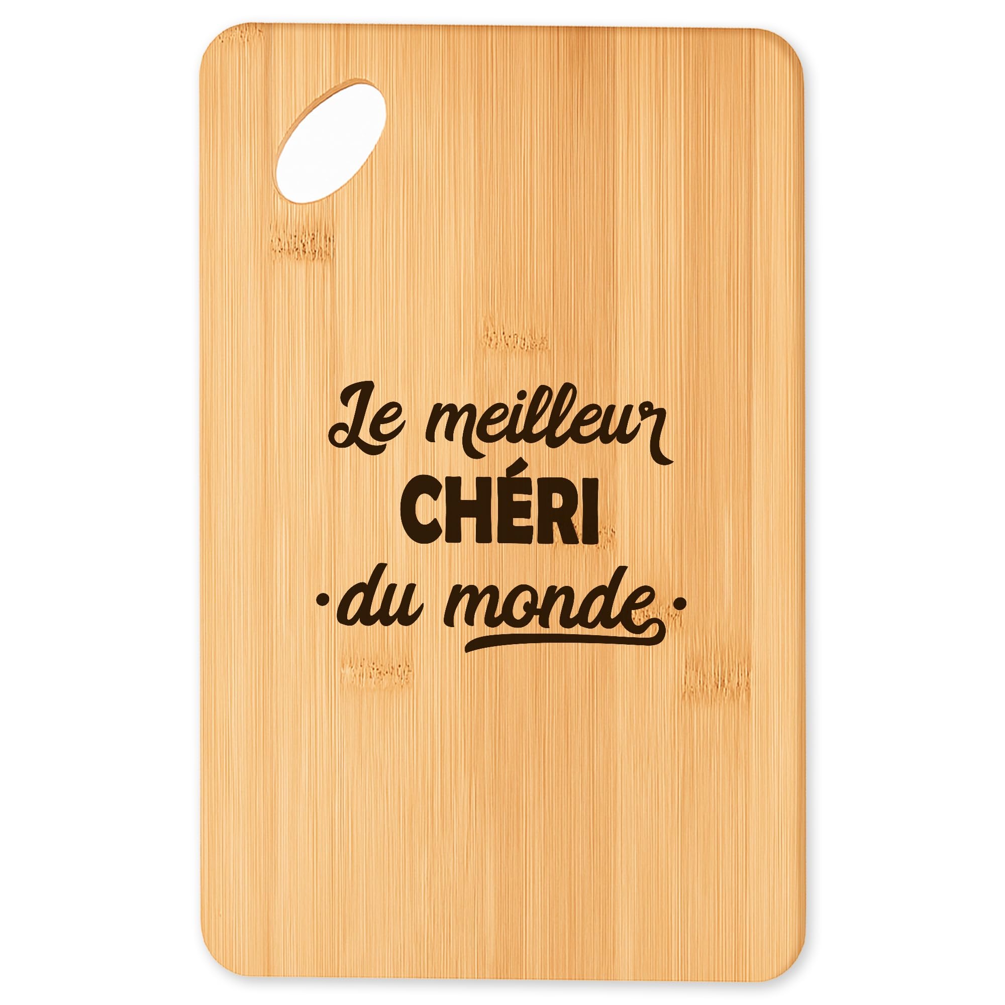 Planche à découper barbecue Super Cheri 2 et plateau apéro en bambou