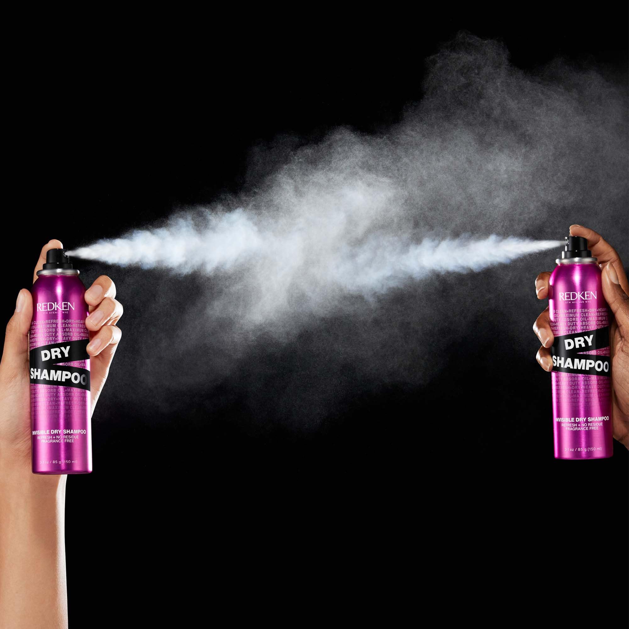 Redken Invisible Dry Shampoo For All Hair Types - Lightweight & Residue-Free, Fragrance-Free