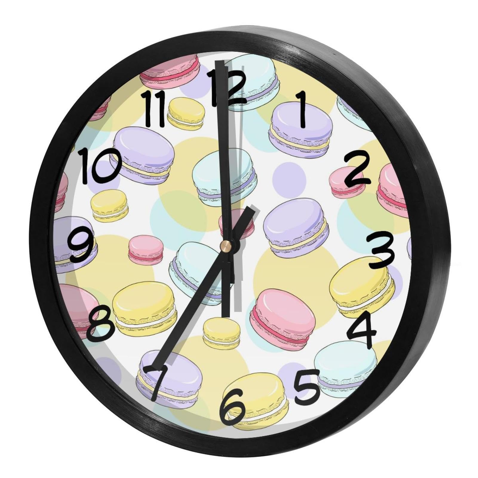 Horloge murale silencieuse à quartz au design épuré maison