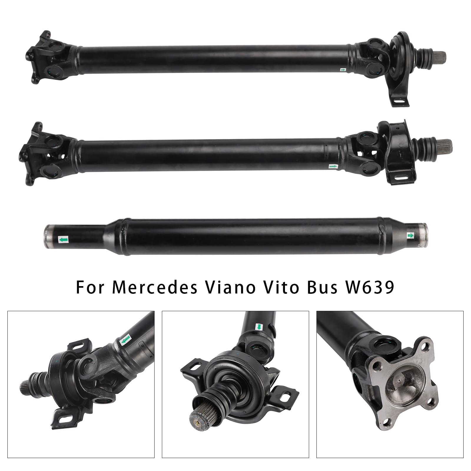 Topteng Propshaft Drive Shaft 2211mm Length 6394103206 Apto para Mercedes Viano Vito Bus W639