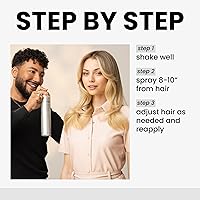 Vista 4 de Kenra Professional Perfect Medium Spray 13 Provides Styling Control Without Stiffness Medium Hold Fast-Drying Formulation High Shine Finish