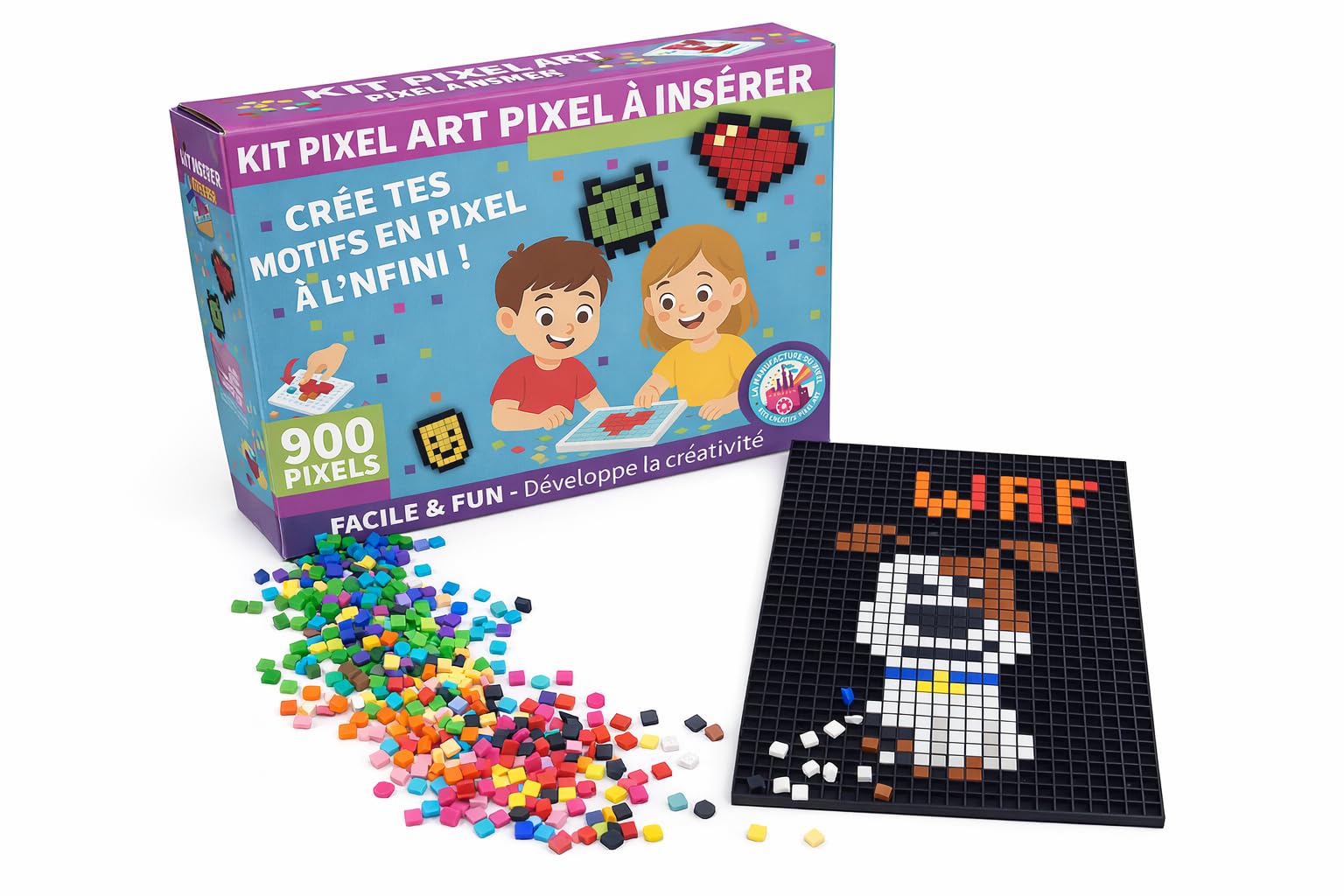 The Manufacture Pixel – PIXEL Handicraft, Creative Mosaic Fun