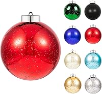 Vista 59 de XmasExp - Juego de 24 adornos de Navidad inastillables, bolas de árbol de Navidad, decoraciones para bolas de árbol de Navidad, 40 mm/1.57