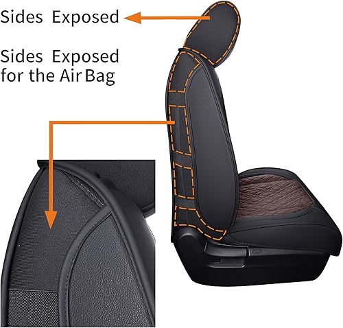 Miniatura 5 de Aierxuan Fundas de asiento para Toyota Tundra de ajuste personalizado 2008-2024 CrewMax cab Pickup Truck Double Cab Waterproof Leather Tundrasine