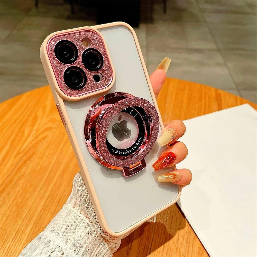 Coque iPhone 13 de protection pour éviter les rayures d'objectif rose - 7