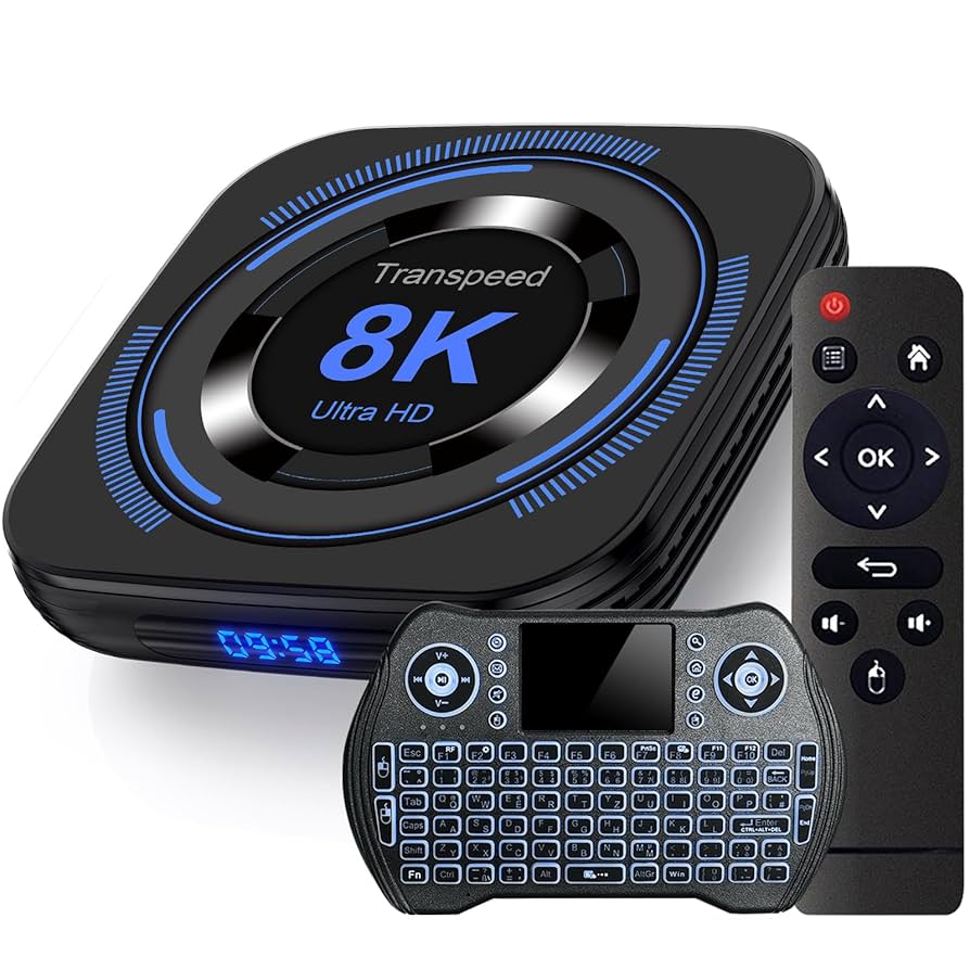 トランススピードAndroid 13.0搭載 8K TV BOX トランススピードアンドロイド13 tvボックスatvテレビアプリ付き