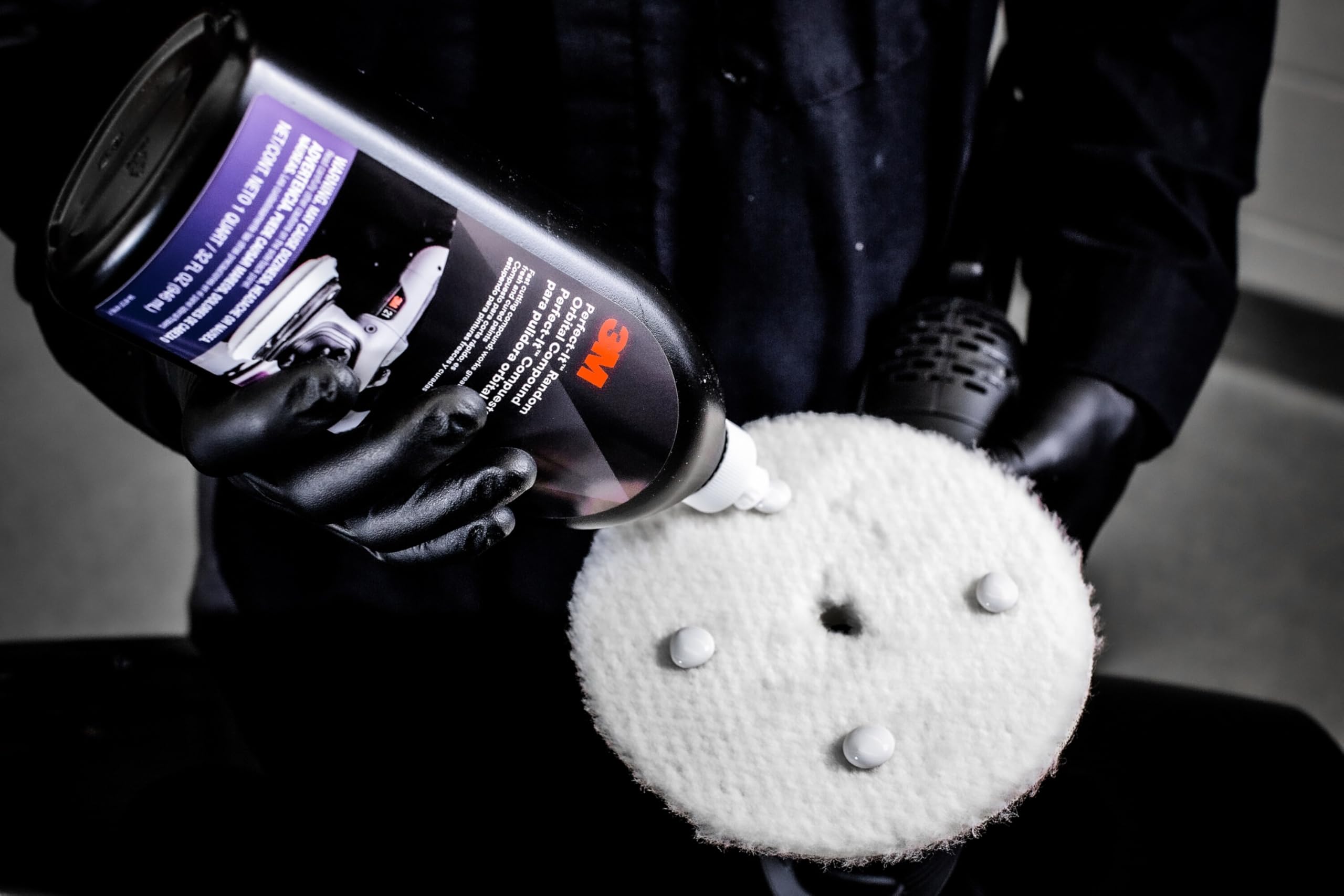 3M Perfect-It Exzenterschleifpaste, 946 ml, 34131E, weiß