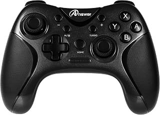アンサー Switch2用 ワイヤレスコントローラー マクロマスター2 メタリックブラック ANS-SW198BK