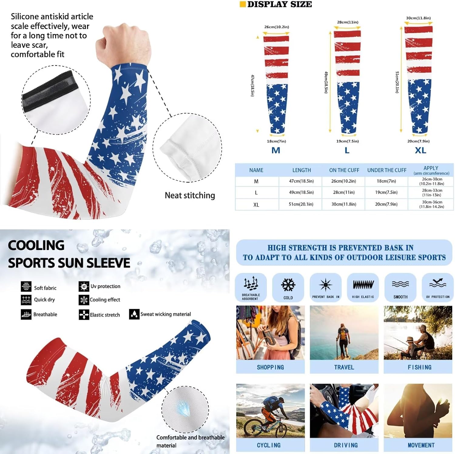 5 Pieces Athletic Visor Sun Sports Visor Hat Horse Racing Cap Headbands Arm Cooling Sleeves for Men Women