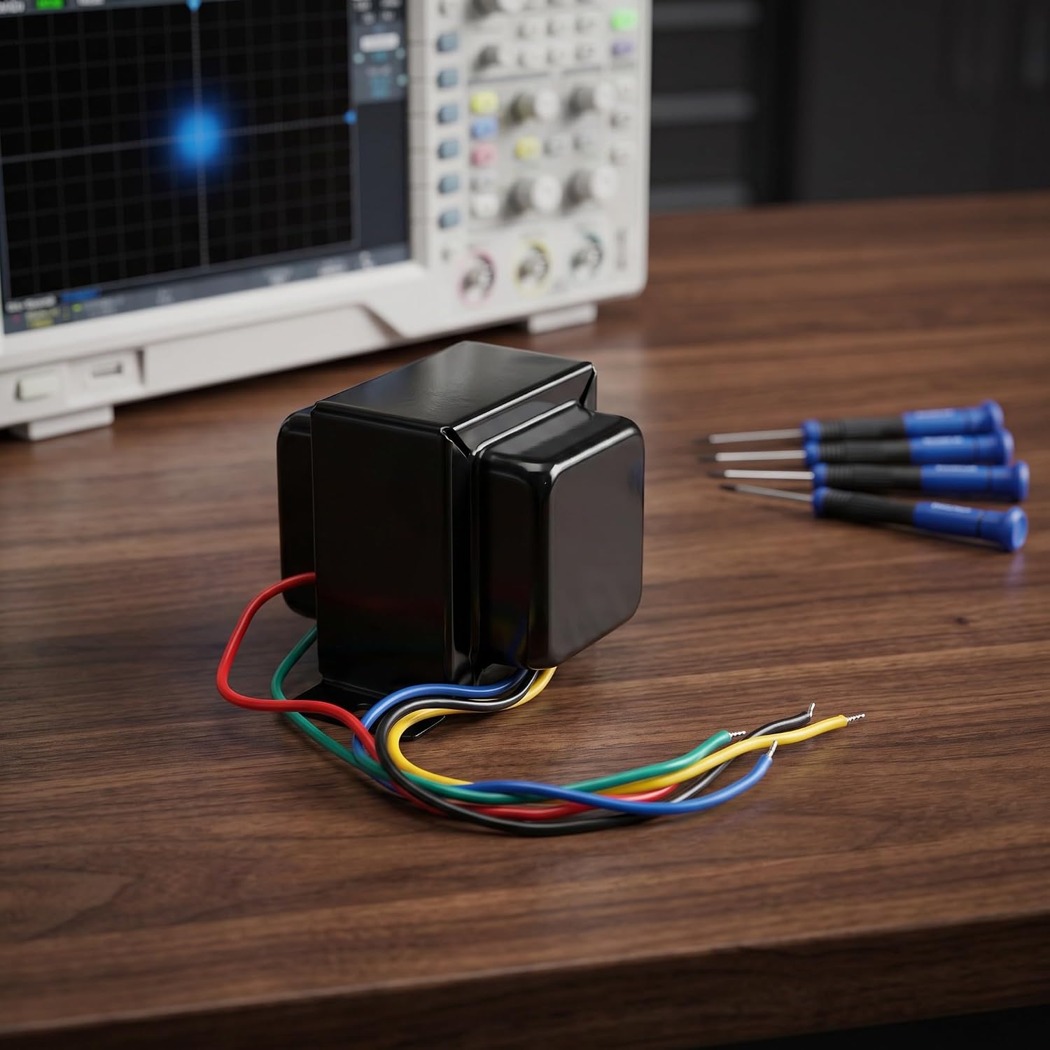 Operitacx Tube Amp Output Audio Transformer - Single-Ended 5K 5W Output Power Transformer Replacement for 6P1 6P14 6P6 Tube Audio Devices