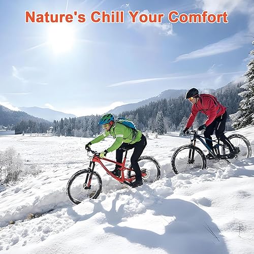 Miniatura 7 de ihuan Guantes impermeables de invierno para esquí de nieve para mujeres y hombres, clima frío, pantalla táctil térmica cálida para correr, ciclismo