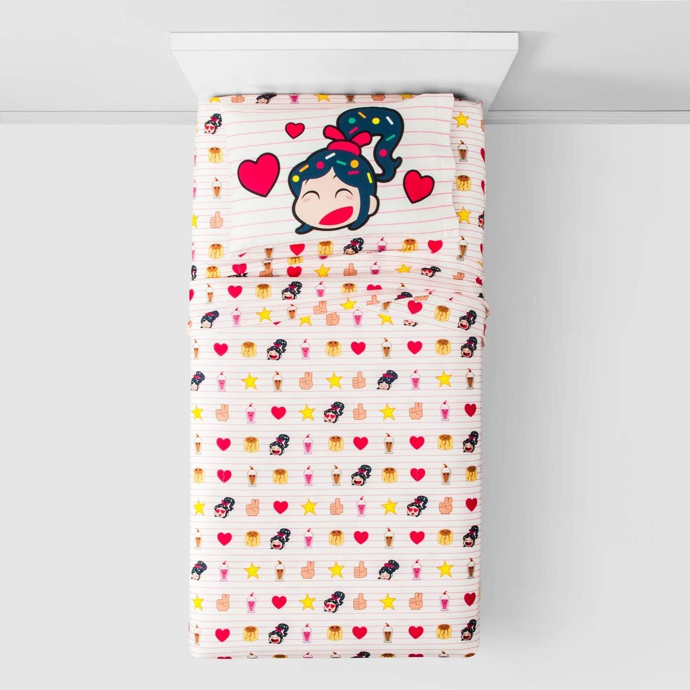 Franco Wreck-it Ralph Twin Comforter and 3 Piece Sheet Set