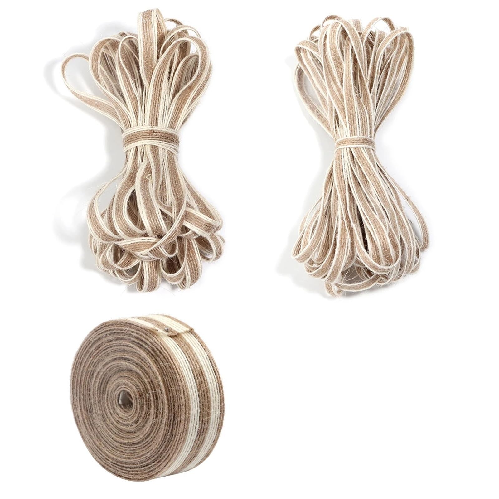 10/30 m Schnur, Jute-Seil, Sackleinen, DIY, Basteln, Verpackung, Hochzeit, Party, Dekoration Für Camping Garten