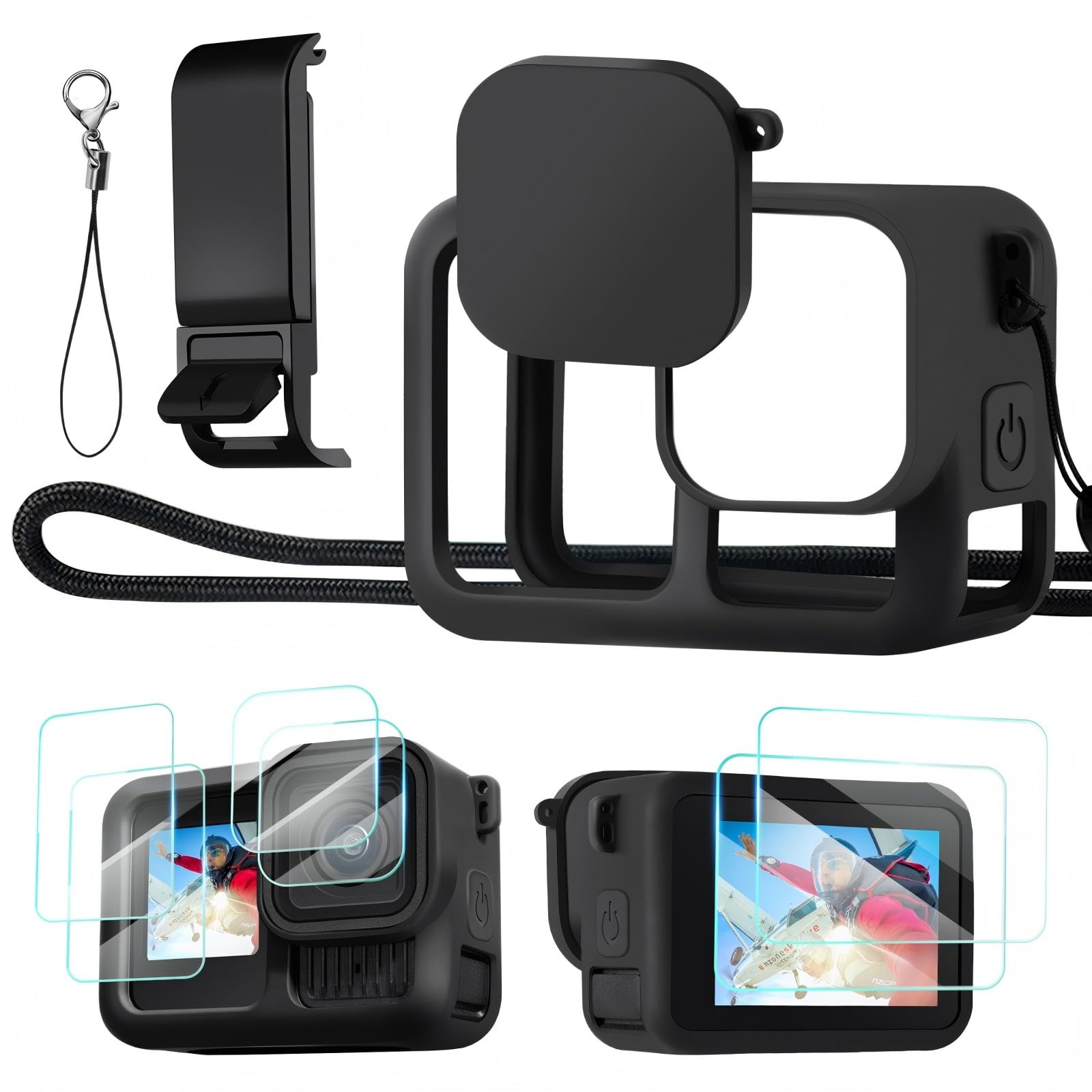 Amazon | K&F Concept gopro アクセサリーキット GoPro 13専用 保護 