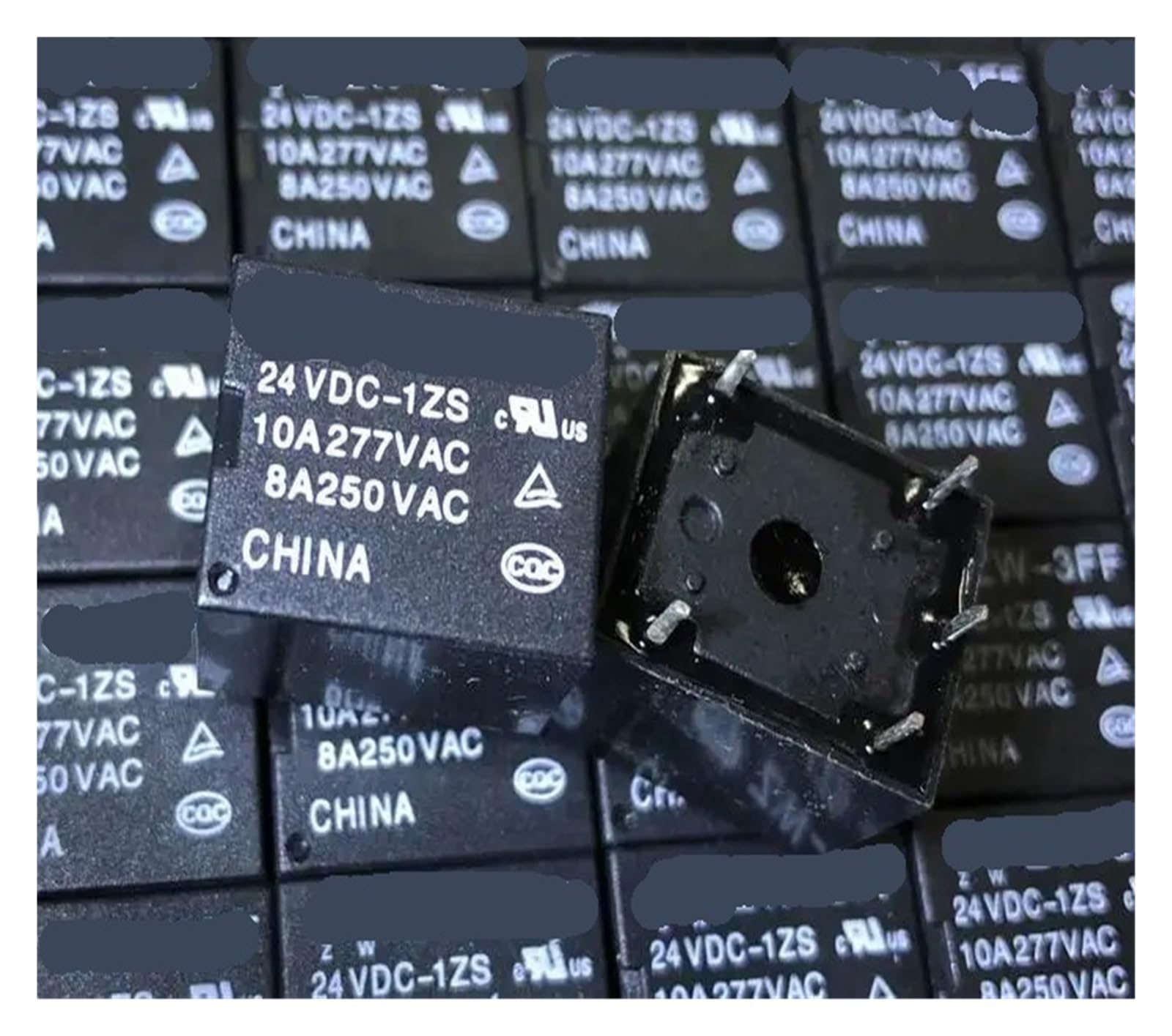 Relais ZW-3FF 24VDC-1ZS T73-1C-24V-10A à 5 broches pour circuits imprimés