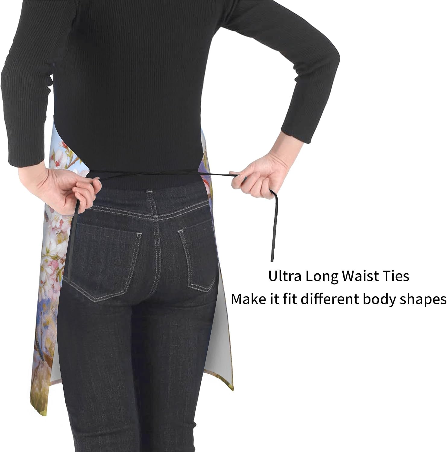 Funny Apron Polyester Grooming Aprons with Pocket for Cooking Kitchen Grilling Adults image 4