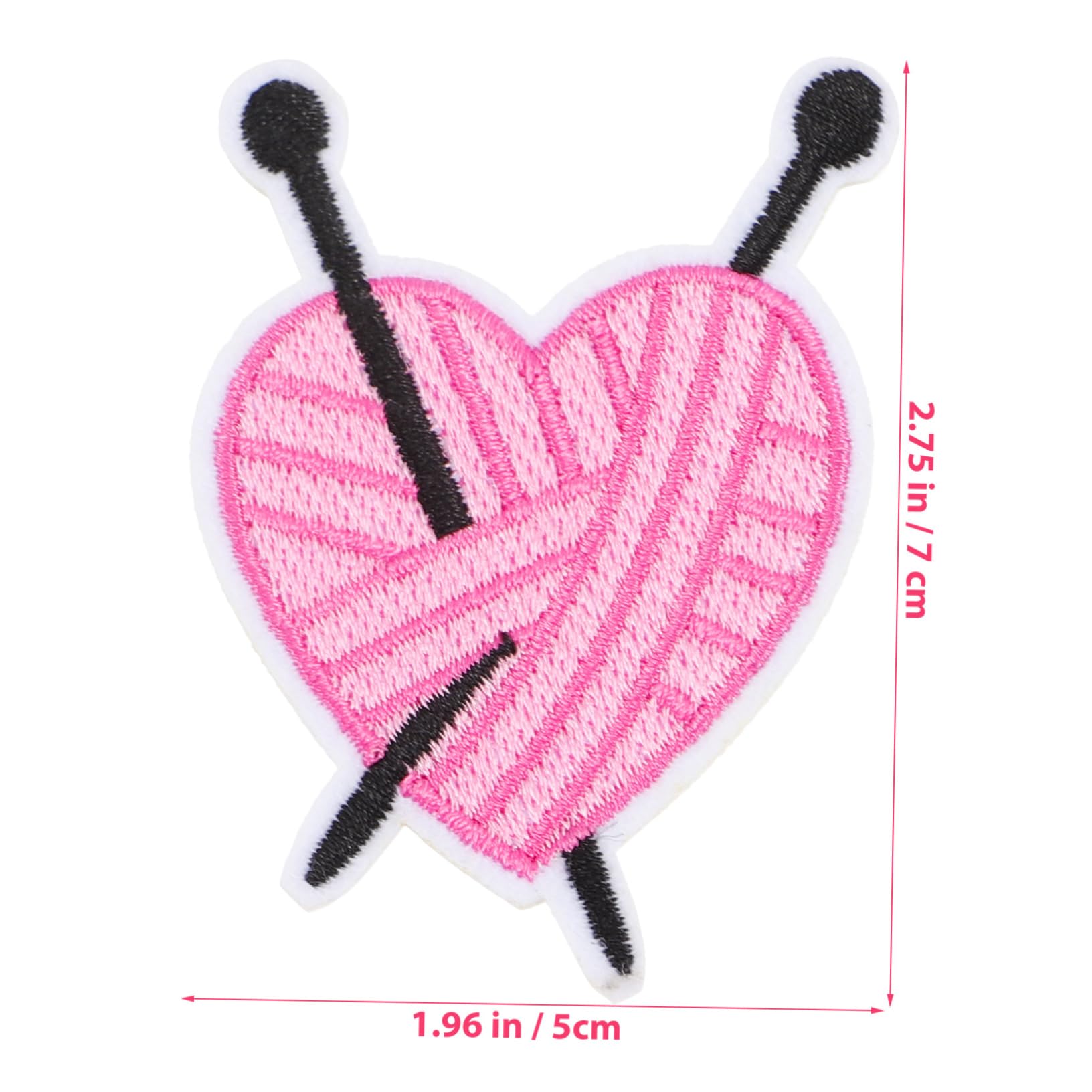 EXCEART 100piezas Parches De Termoadhesivos Para Ropa Parches Bordados De Para Ropa y Accesorios Para Jeans y Mochilas