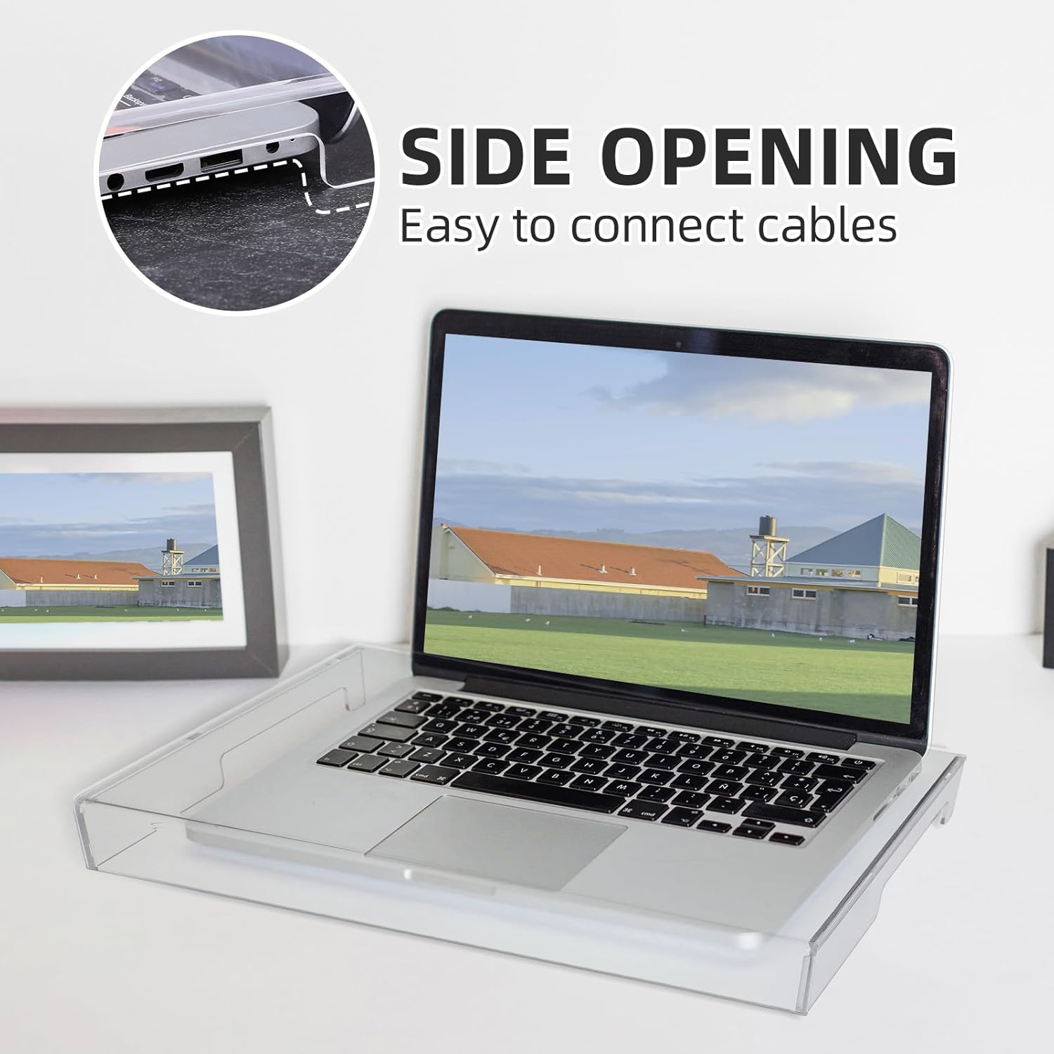 Acrylic Keyboard Cover Anti-cat Laptop Protector 15. 6 Inch, Clear Hard Case for Mechanical Keyboards, Waterproof Transparent Guard for Office Home