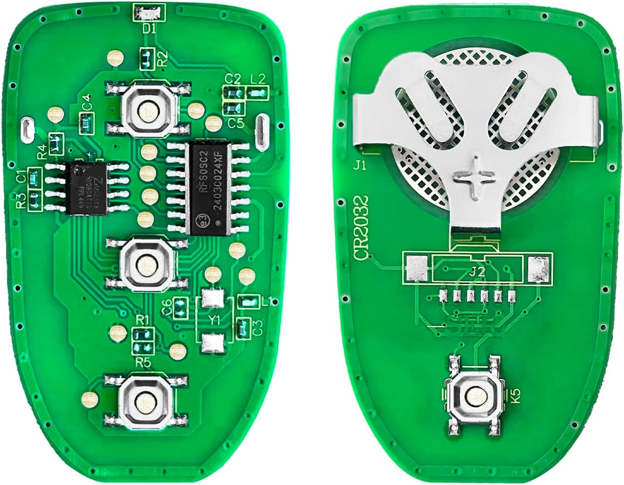 Replacement for 2009 2010 2011 2012 Hyundai Santa Fe Accent Key Fob Remote Control PINHA-T038 3 Buttons 315MHz (Pack of 2)