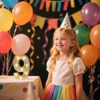 Vista 64 de Foaky LED Letter Lights Sign Marquee Light Up Letters Sign for Night Light Wedding/Birthday Party Battery Powered Christmas Lamp Home Bar