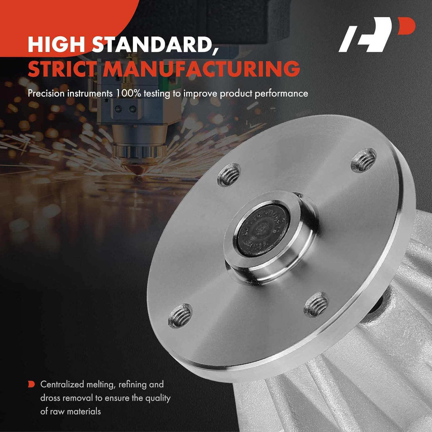 A-Premium Engine Water Pump with Gasket Compatible with Hyundai Elantra Elantra Coupe/GT Tucson Kona & Kia Soul Forte/Forte Koup Forte5 Seltos