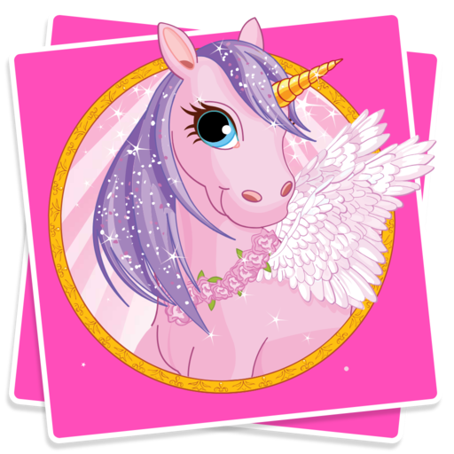 Kids memo games - Princess and unicorn matching game:Amazon.com ...