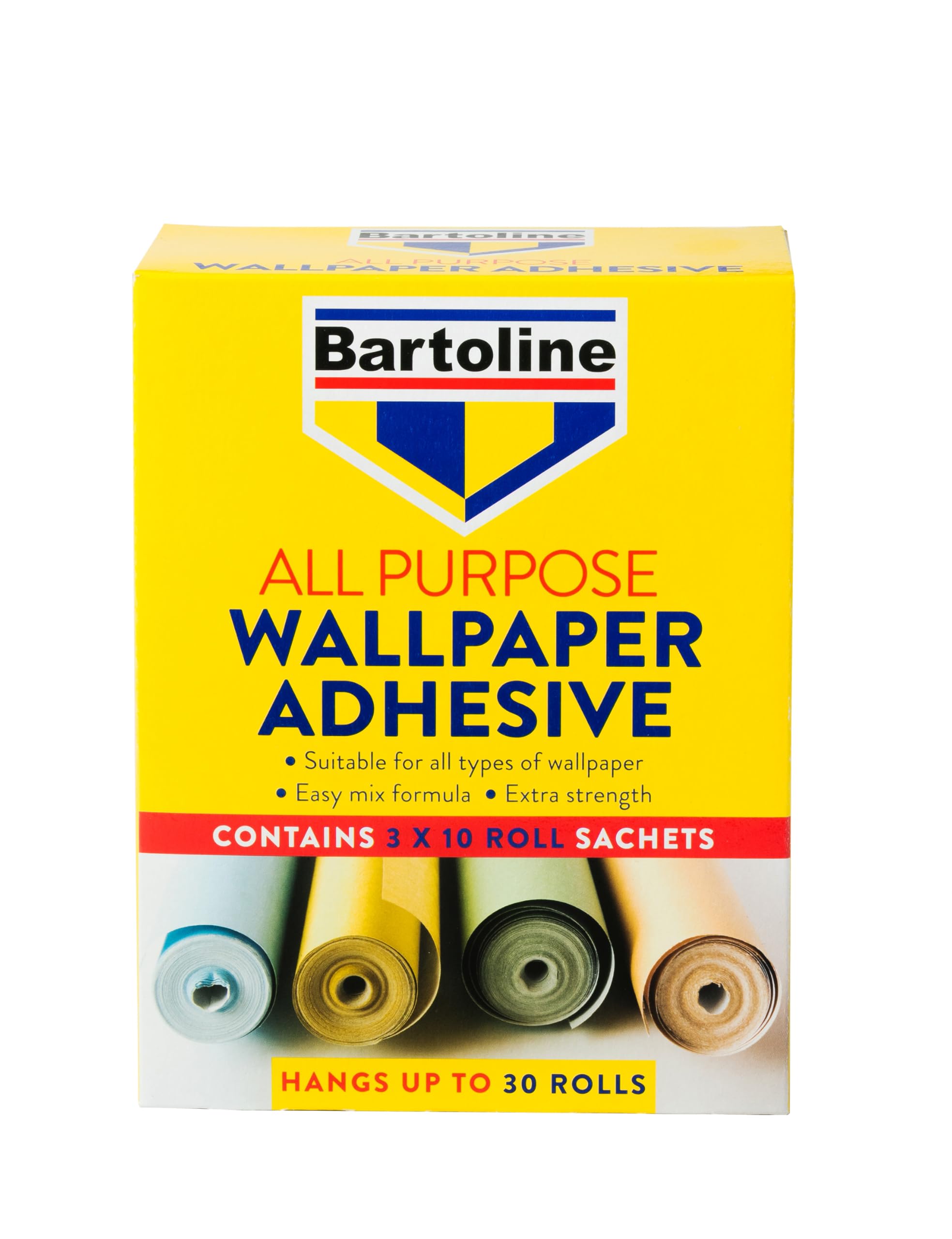 Bartoline All Purpose Wallpaper Adhesive - 30 Roll Sachets