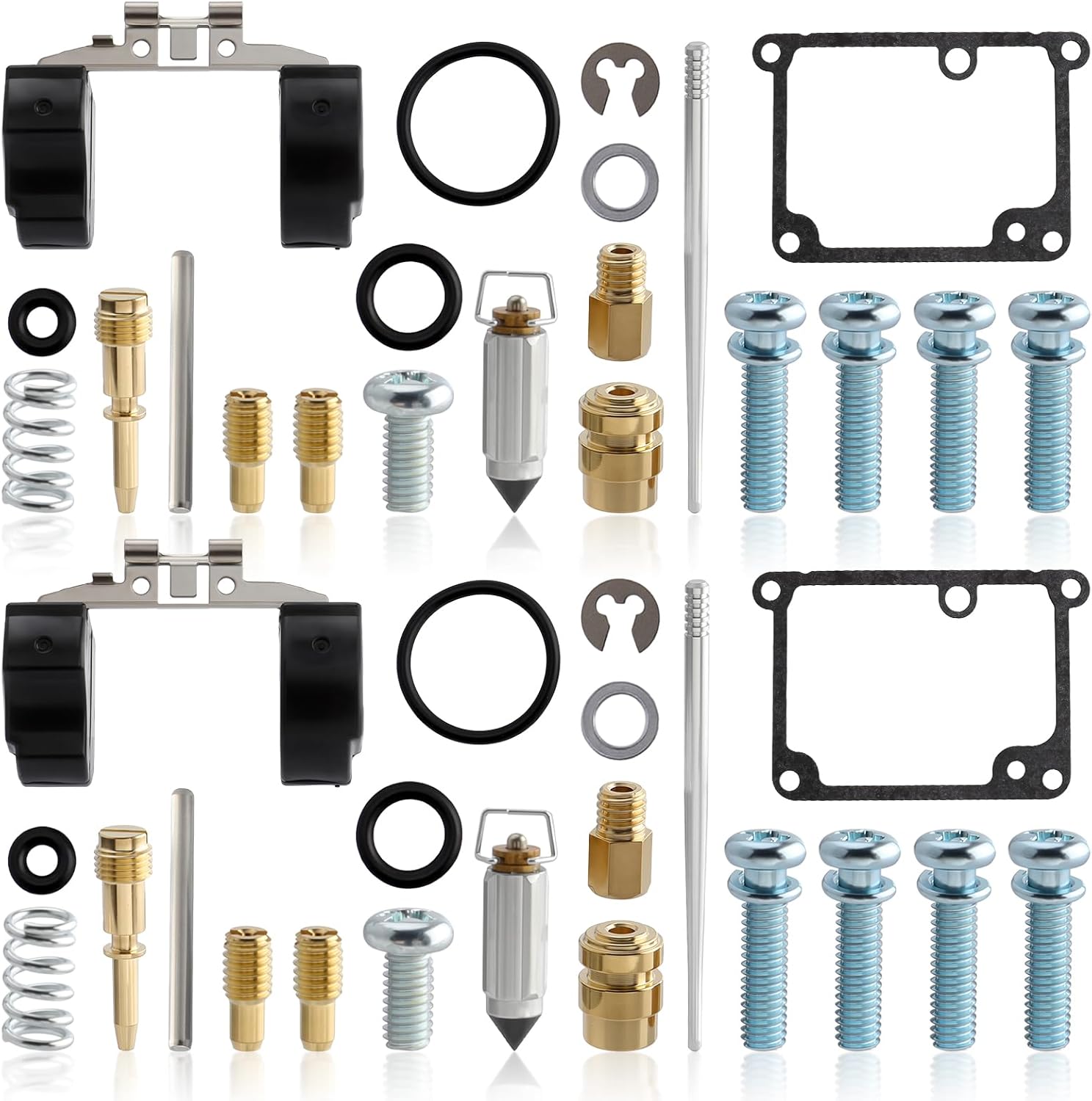 MOTOALL Carb Carburetor Repair Rebuild Kit Fits for Yamaha Banshee 350 YFZ350 1987-2005