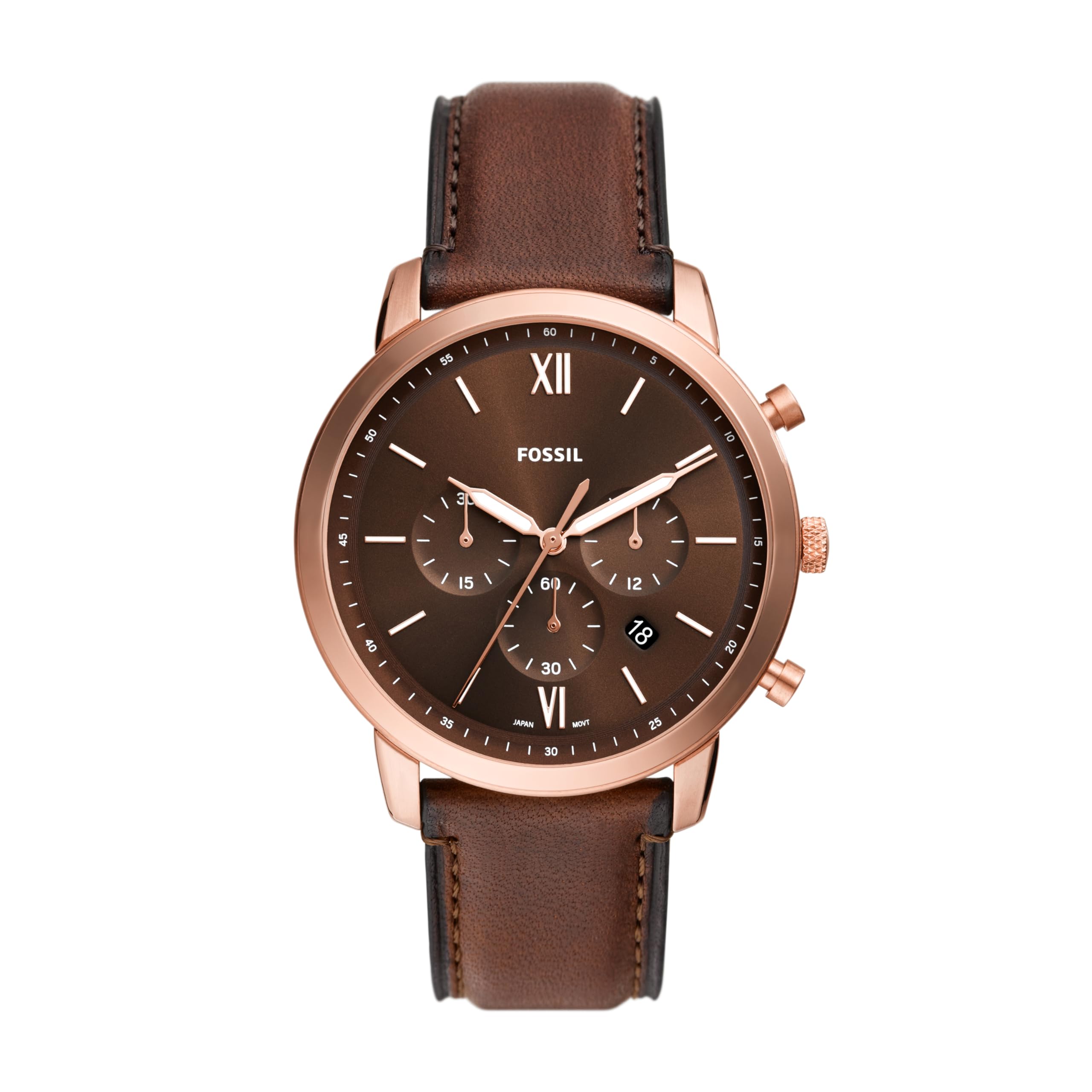 Fossil Analog Brown Dial Mens Watch-FS6026 (B0CJ6Y92T8) Amazon Price History, Amazon Price Tracker