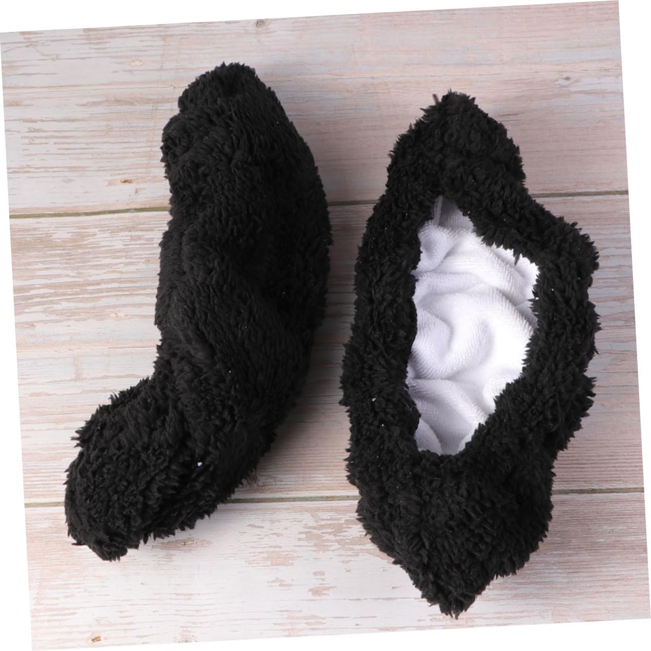 HANABASS 6pairs Boys and Girls Ice Skates Cover Hockey Skates Covers Guards Plush Material Absorbent Towel Skating Supplies