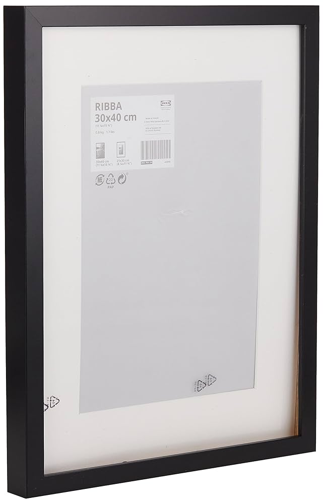 IKEA RIBBA 30×40cm フォトフレーム 10枚 新品未開封 IKEA RIBBA frame in black; (30 x 40 cm) : Amazon.com.au: Home