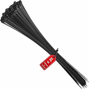 Fascette stringi cavo, 7,5 x 300 mm, confezione da 100 pezzi