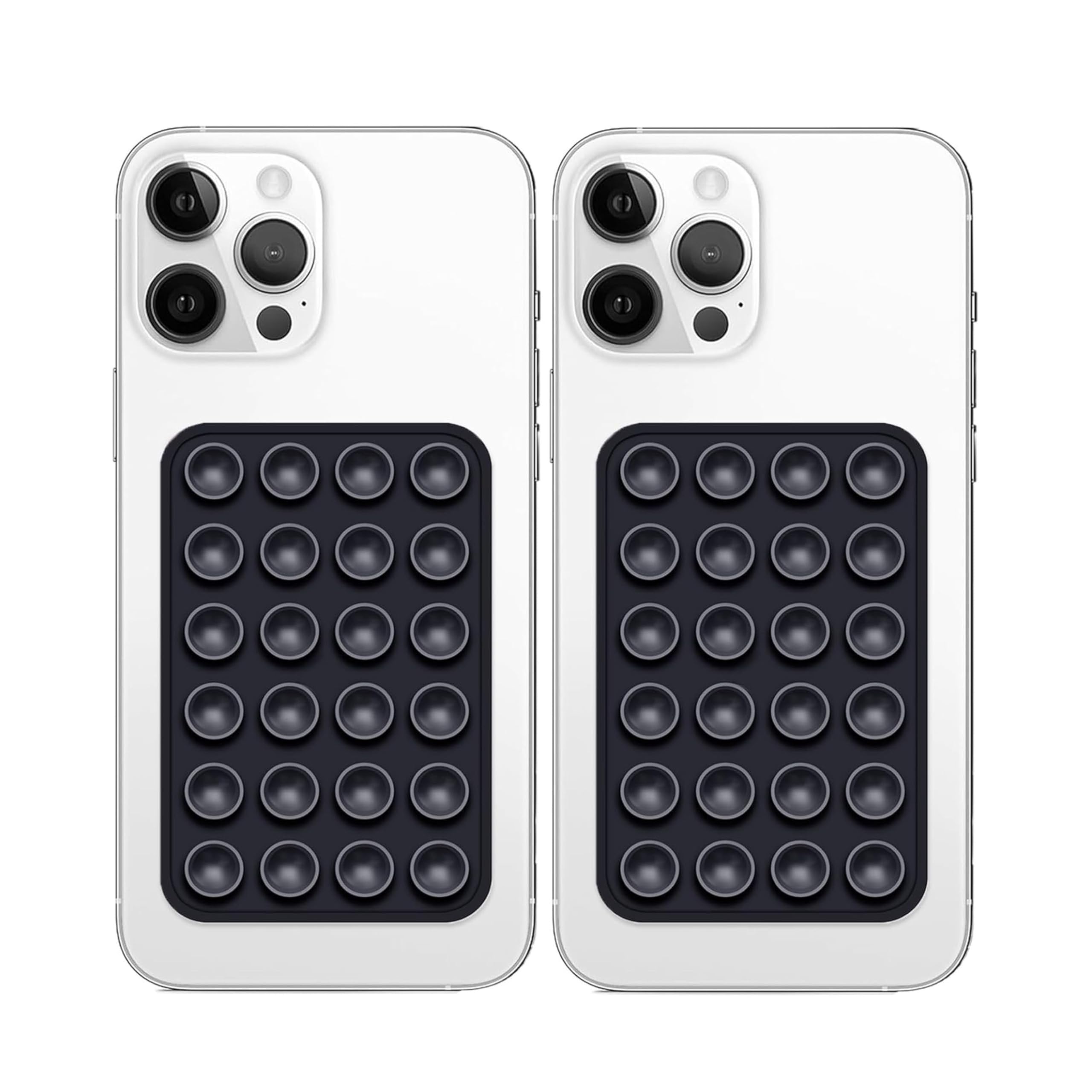 Double Sided Strong Suction Phone Case Mount Adhesive for Phone Cover | Multi-Purpose Hands-Free Suction Phone Accessory | Strong Grip Holder for Mirror & Shower (Pack of 2)-image-37