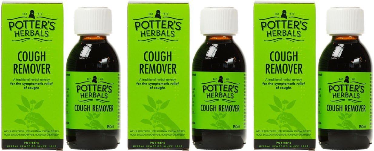 (3 Pack) Potters Cough Remover 150g 3 Pack Bundle