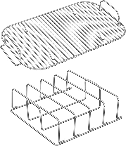 Miniatura 8 de OG701 Sartén XSKGRDPLT Placa de plancha para parrillas Ninja Woodfire, plancha antiadherente resistente para Ninja OG700 Series, Ninja Woodfire