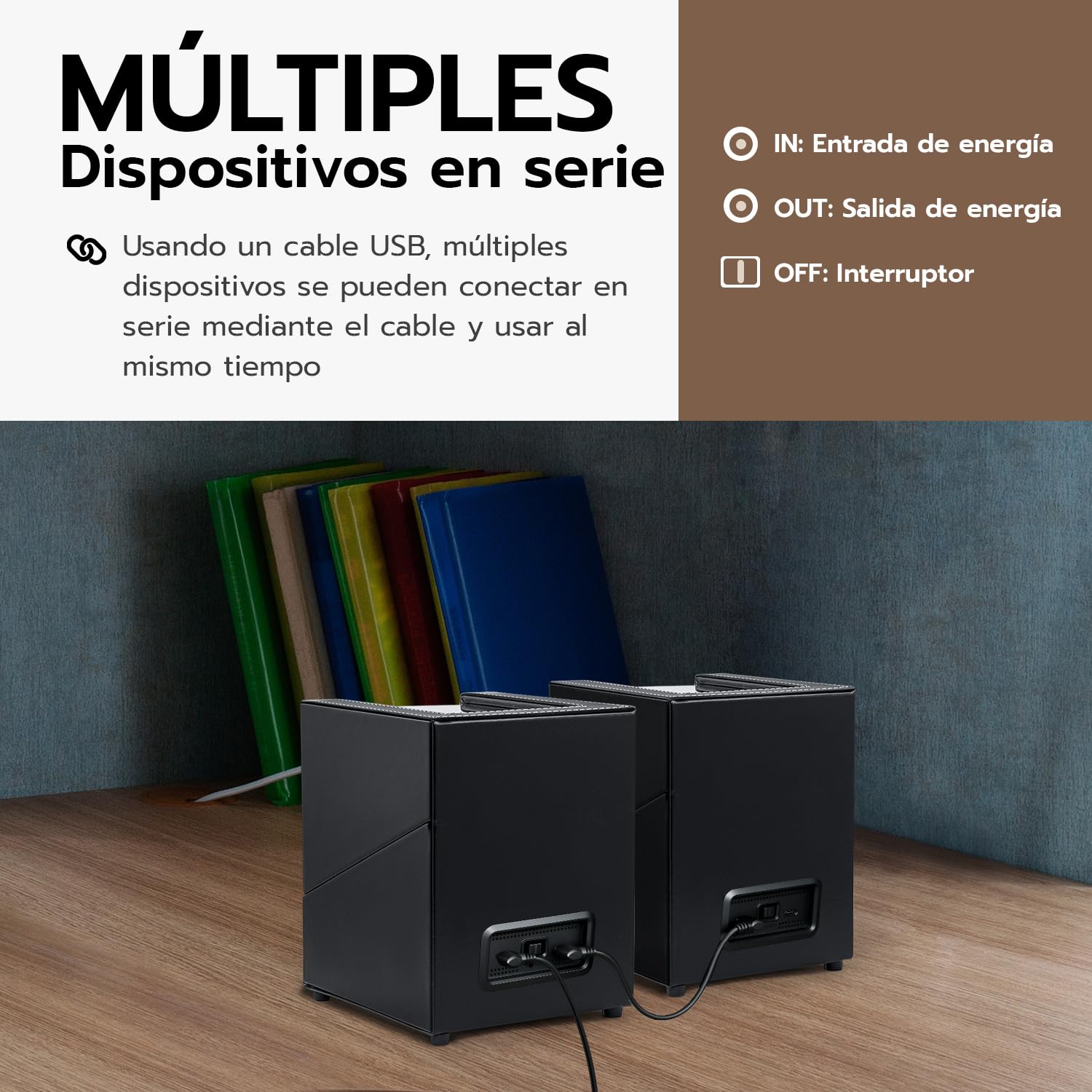 Cajas enrolladoras para Relojes para 2 Relojes automáticos, Caja enrolladora automática para Relojes, Vitrina acrílica de Cuero, rotación silenciosa