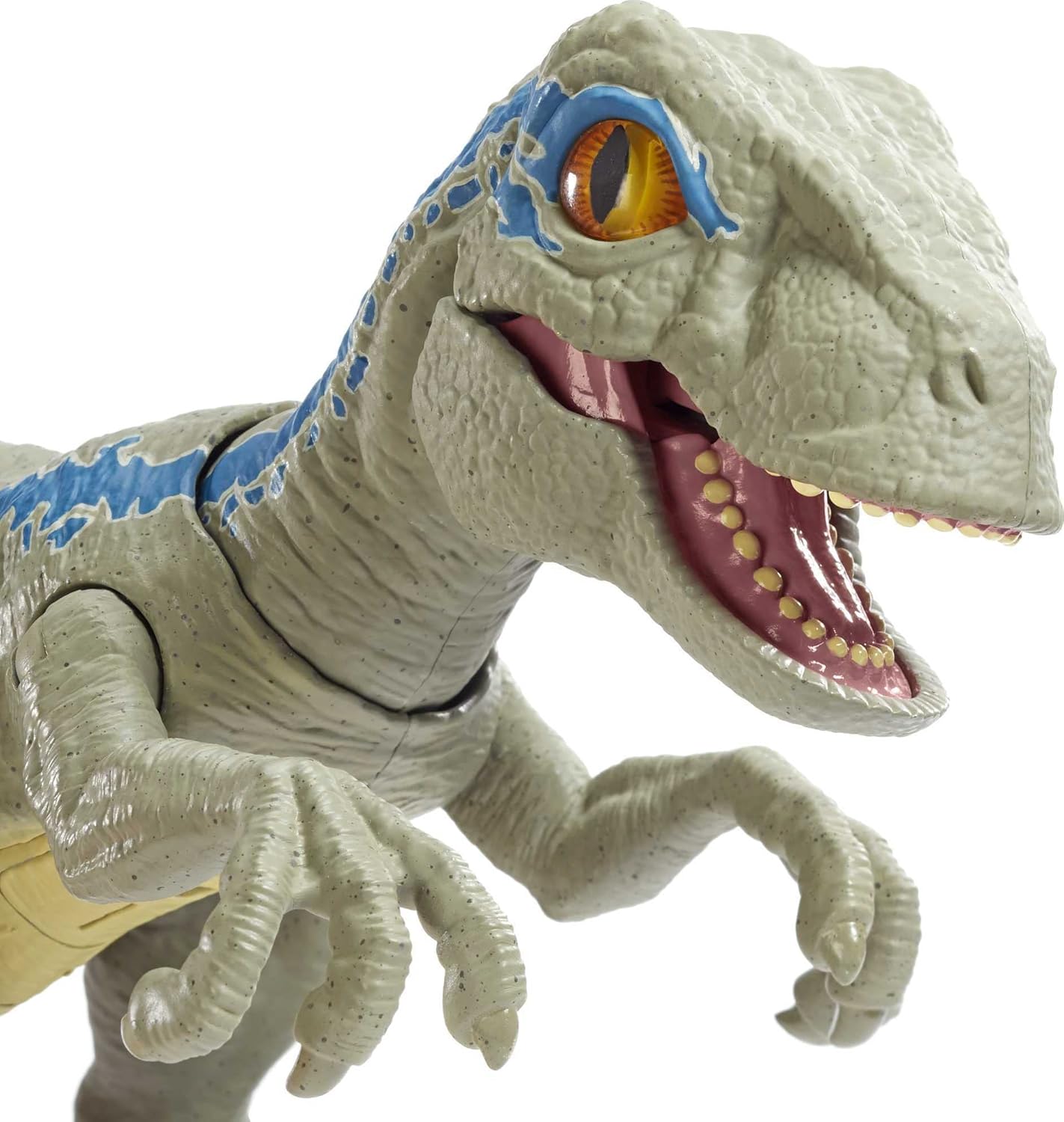 Mattel Jurassic World Primal Pal Azul con Acción Activada por